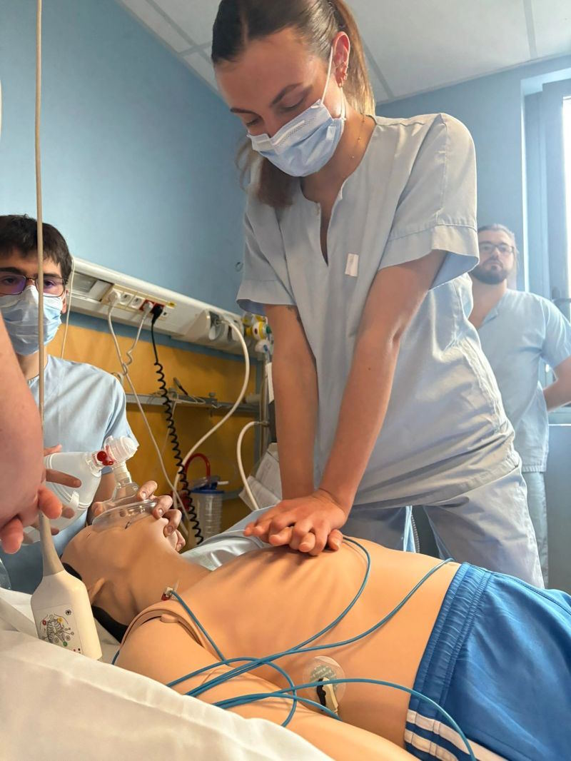 Simulation Reanimation Urgences CHB Beauvais Soins Infirmi